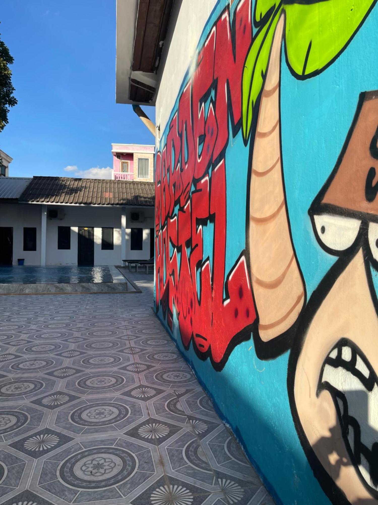 Vientiane Garden Hostel Exterior foto